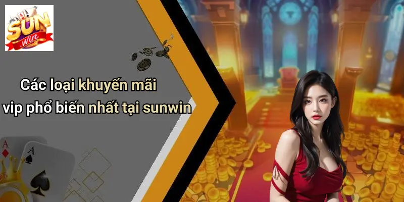 Khuyến Mãi VIP: Ưu Đãi Cực Chất Dành Riêng Thành Viên SUN WIN 2 Các loại khuyến mãi vip phổ biến nhất tại sunwin